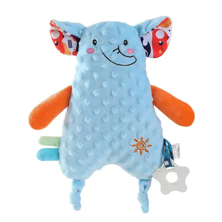 SnuggleTime Tiger Hand Puppet - Soft Plush Comfort Doll for Babies 0-24 Months, Soothing Sleep Buddy & Cuddle Toy for Naptime