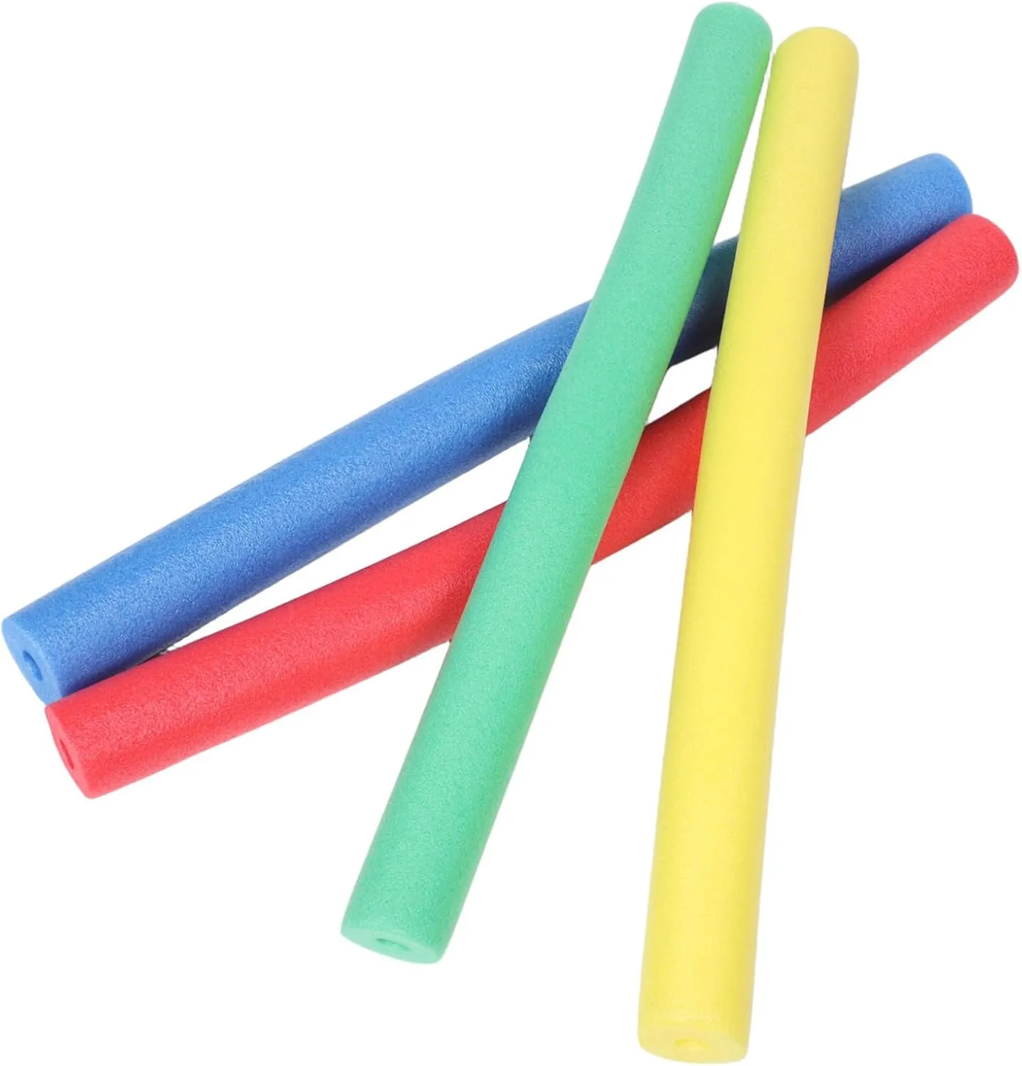 Soft Foam Sports Sticks for Boy Girl Lightweight Relay Race Supply Safe Parent-boy Girl Game Toy for Outdoor glean coma threaten family replenish glamorous Building Activities 4pcs 