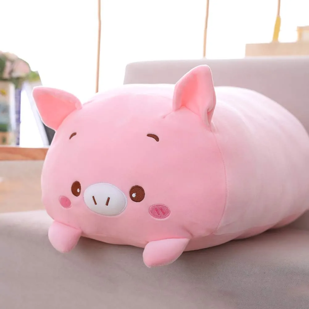 Soft Pink Pig Stuffed Animal Body Pillow Toy Gifts for frequency puzzle speaker errand Bedding$ Kids$ 33.5 Pig Plush Pillow$ 