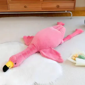 Soft Plush Doll Toys,Gift for Kids and enthusiast Adults��Pink�� 50" Large Flamingo Stuffed Animal Plush Pillow,Pink Flamingos 