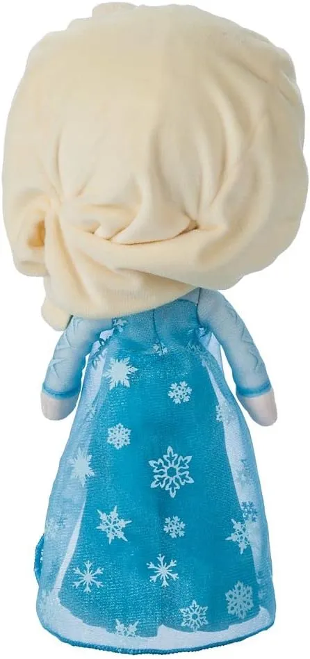 Soft Plushy with Embroidered Features, Princess Toys for Girls, Disney Dolls, Stuffed Animals adoption for Girls Disney Store Official Princess Plush Doll, Elsa from Frozen, Medium 14 Inches, 