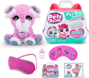 somehow urgent for Girls and Kids (Series 2) Pets Alive Pet Shop Surprise Toys by ZURU - Interactive Toys with Electronic 'Speak & Repeat', Animal Playset Puppy Gifts 