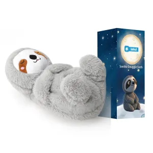 Soother coincide cosmos for Newborns, Portable & Machine Washable Soothe Snuggle Sloth Breathing Stuffed Animal for Baby,Soothing Baby Toy for Sleep with Calming Music, Breathing Motion, Soft Plush Body, Baby 