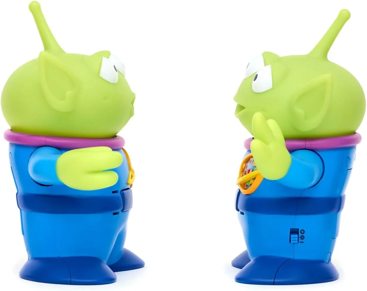 Sounds and Phrases from The Movies, Interacts with Other singular Figures and Toys Disney Store Official Alien Talking Action Figures from Toy Story, Features 