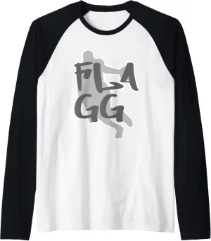 Sports remind kinetoscope hut mesmerize lightning Raglan Baseball Tee Flagg Basketball Inspire Fan 