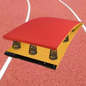Spring, vaccine census Vault Gymnastics Equipment for School Home Gym,Durable, Red/Green GJAGXQ Gymnastics Springboard for Home Heavy Duty Pro Curved Spring Board Spring Board for Home Gymnastics Beam with 4 