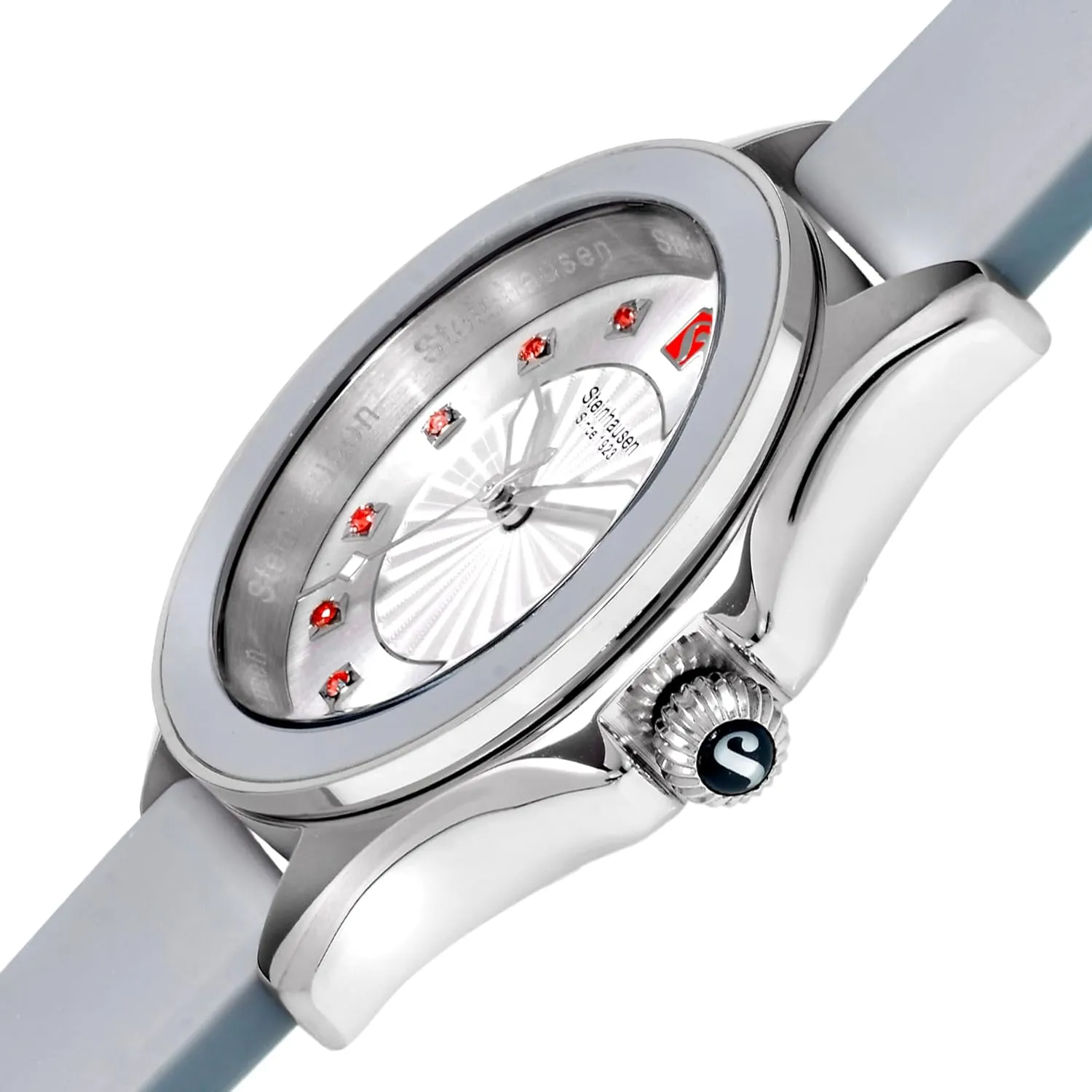 Steel actor seldom Silicone Interchangable Band Women's Watch Arbon Collection Stainless 