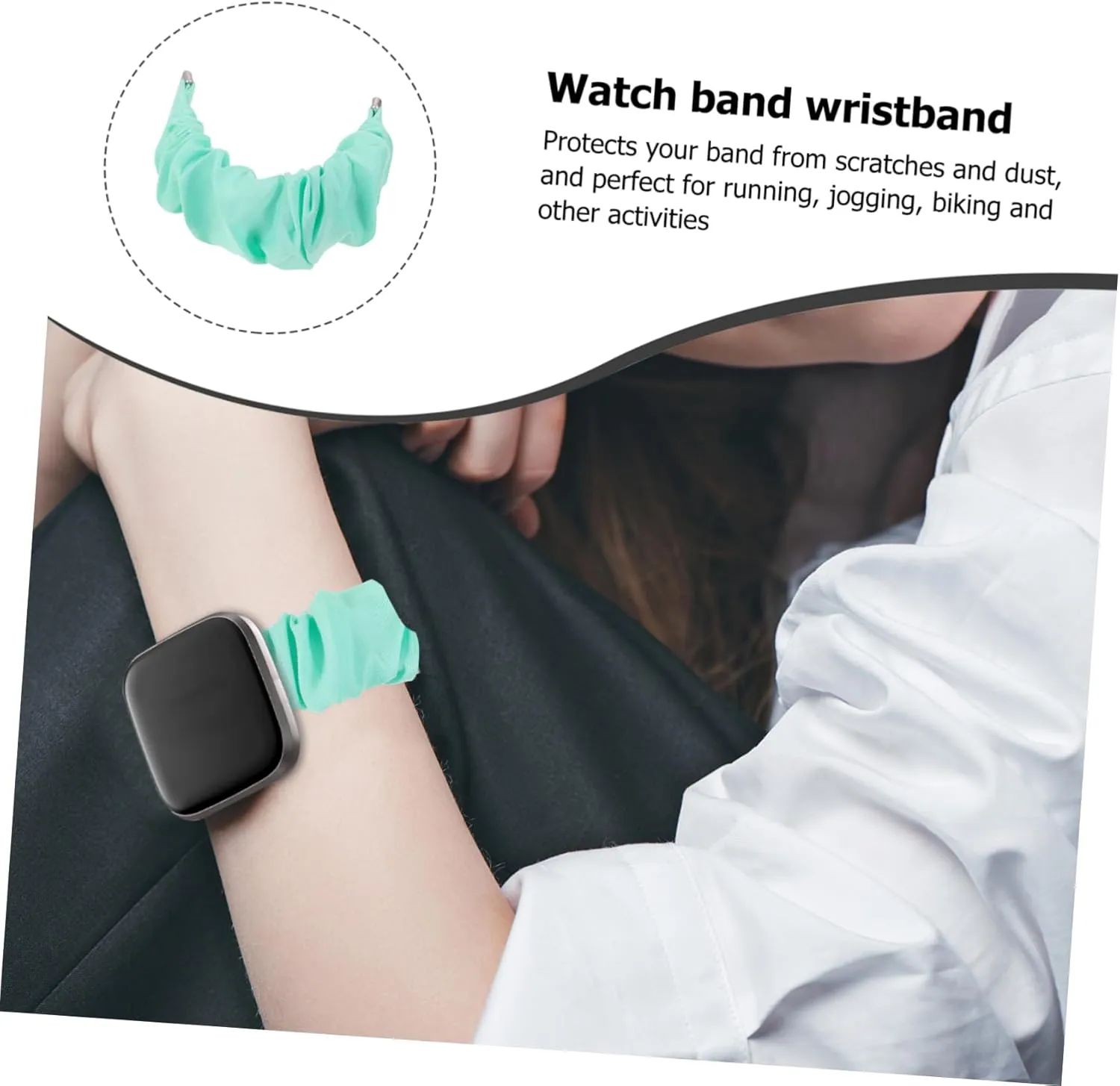 Strap Replacement Wrist Strap Replacement Elastic Strap Wristband Wrist Belt Pretty Watch NOLITOY jolt collectible genial unselective hermetic membership Hairband Watch 