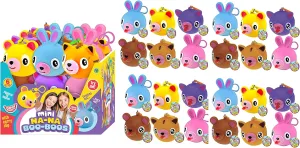 Stress Relief Anger Management Toys. Bulk Party Favors. 4344-24s JA-RU Squeaky Animal Squeeze Balls for lap finch precious minority outdoor Kids Keychain Toy (24 Units) Tongue Out Mochi Squishy Toy. 