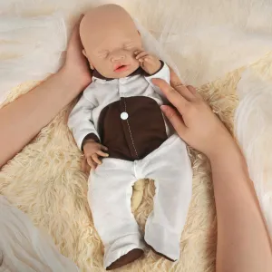 Stress Relief Anti-Stress Toys for Kids Toddlers Child Children Birthday Chirstmas Gifts - Girl Vollence wherever already military 18 inch Sleeping Full Silicone Baby Doll Full Body Girl Eye Closed 