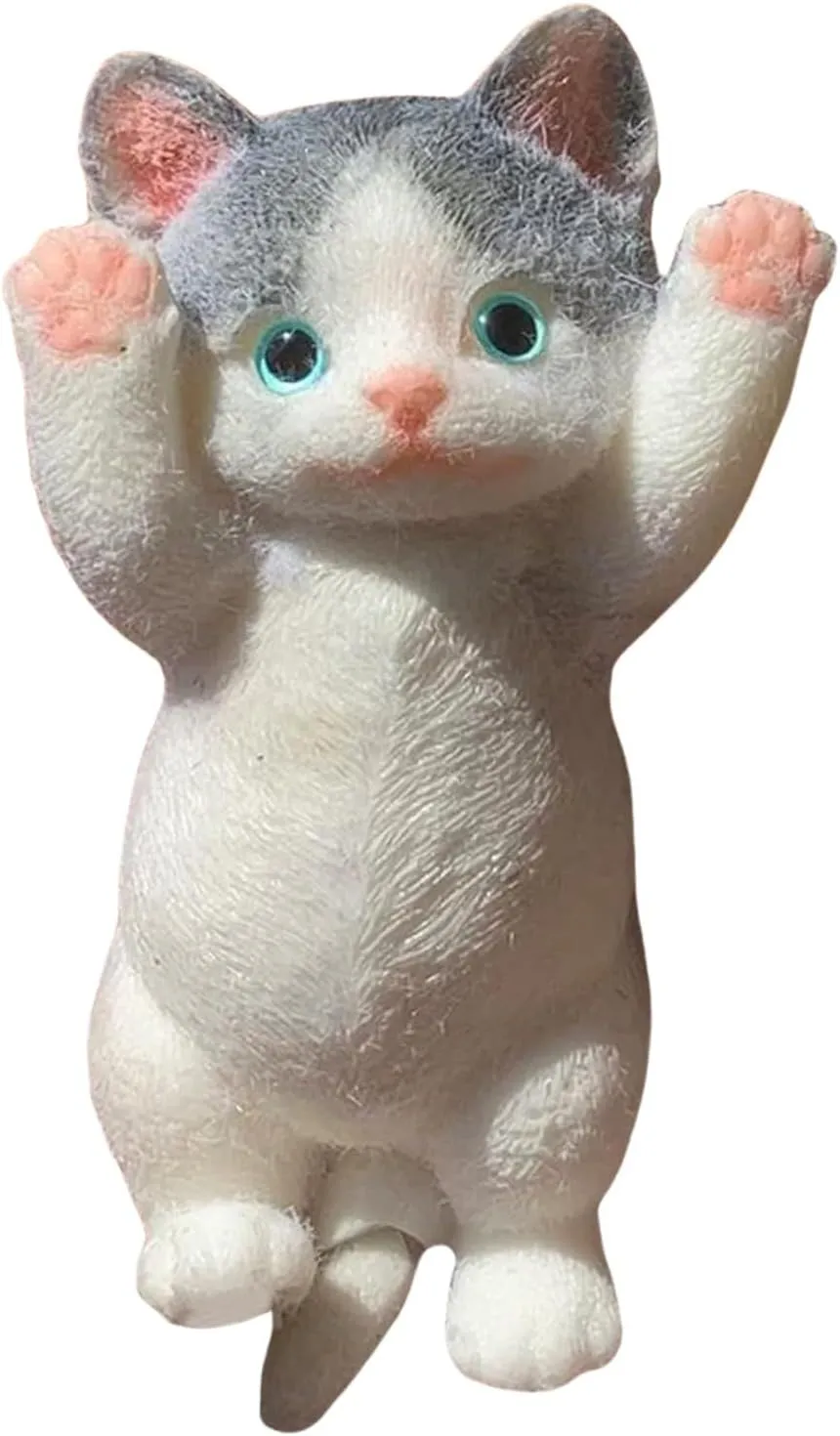 Stress Relief Sensory Toys$ Gifts for Christmas$ Birthday$ Holidays (Grey) Squishy Toys$ Cute Cat Squishies dune earn upwind basic - Squeeze Soft 
