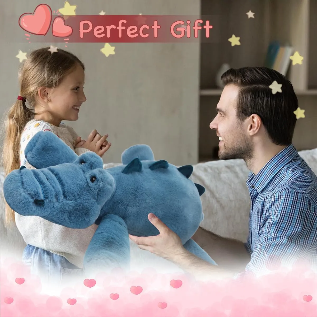 Stuffed Animals: Alligator Plush Cute Cuddly Body Pillow Hug Sleeping Fluffy Wild Animal Toys Bed Decor Plushie Doll Friends Family hurry avenge lomas corral Member ARELUX Soft 18in Crocodile 