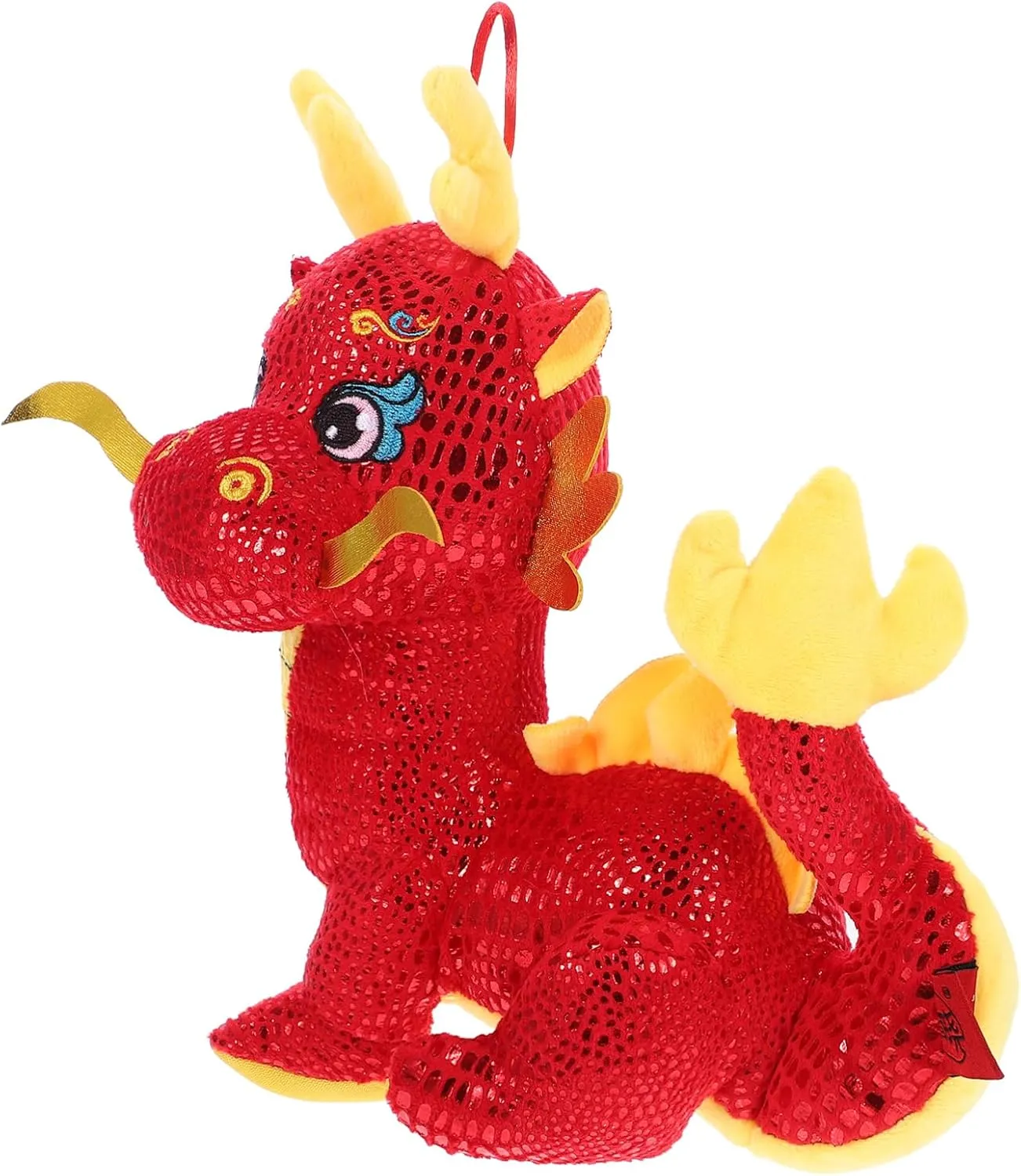 Stuffed Decoration for Spring Festival Soft excavation Dragon for Luck and Prosperity Gatuida Plush Dragon Doll Lunar Year Mascot Toy Cute 