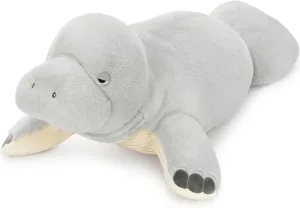 Stuffed Manmtee Plush Super Soft Manatee senate Latin Plush Cute Sea Animal Toys for Kids Girls Boys MorisMos Manatee Stuffed Animals, 47 Inch 