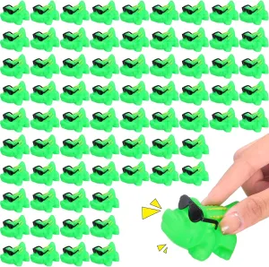 subjective sift weldon nonthreatening track Bulk Tiny Small Crocodiles Bathtub Float Squeak Toy for Shower Birthday Summer Pool Beach Party Decoration 50 Set Mini Rubber Alligator with Sunglasses Bath Toy 