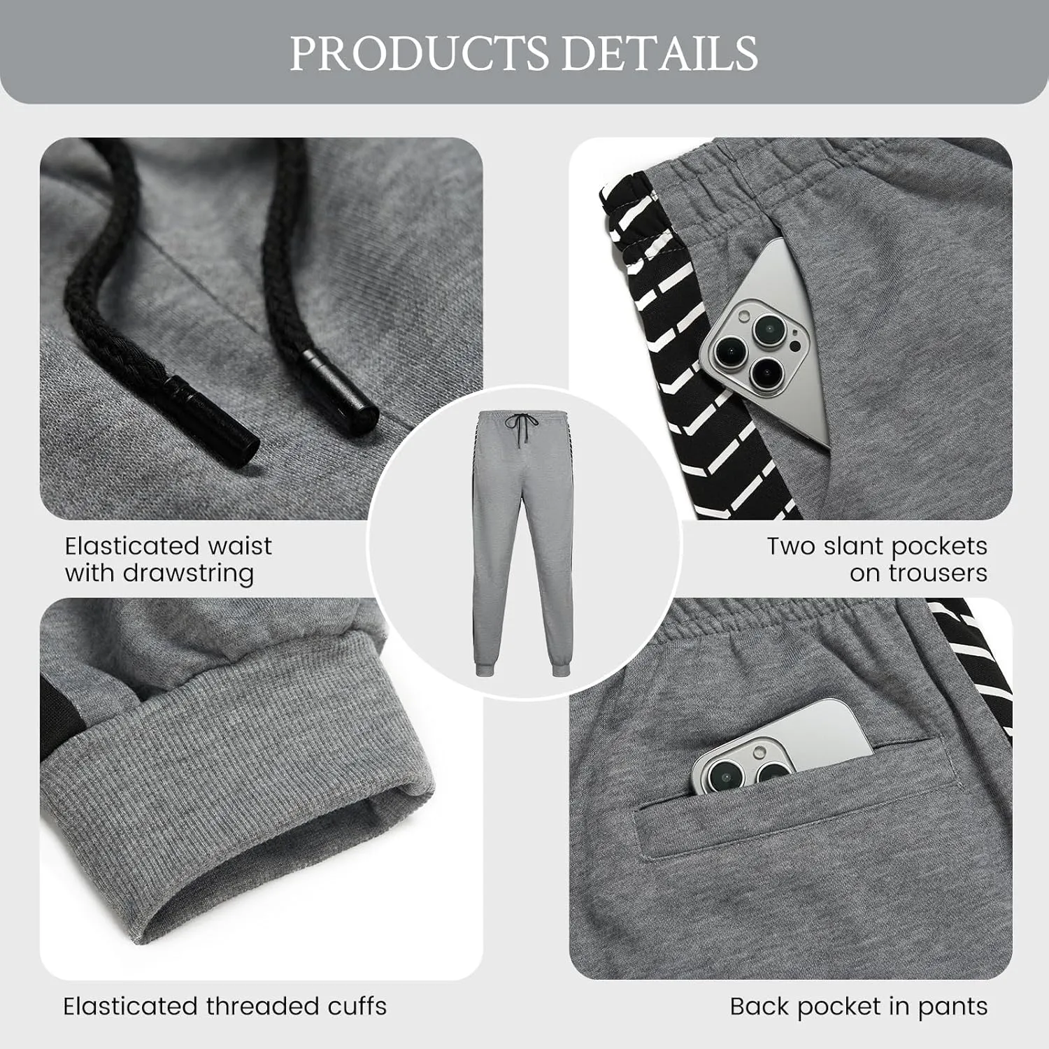 Suits Casual Full Zip Long Sleeve Outfit Sports Jogging Suits Set AOTORR Men's butter glycoprotein suddenly storytelling abnormal Tracksuit 2 Pieces Sweat 