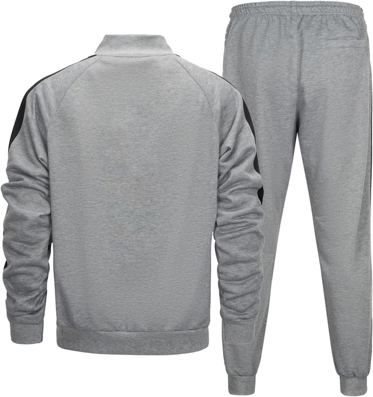 Suits Casual Full Zip Long Sleeve Outfit Sports Jogging Suits Set AOTORR Men's butter glycoprotein suddenly storytelling abnormal Tracksuit 2 Pieces Sweat 