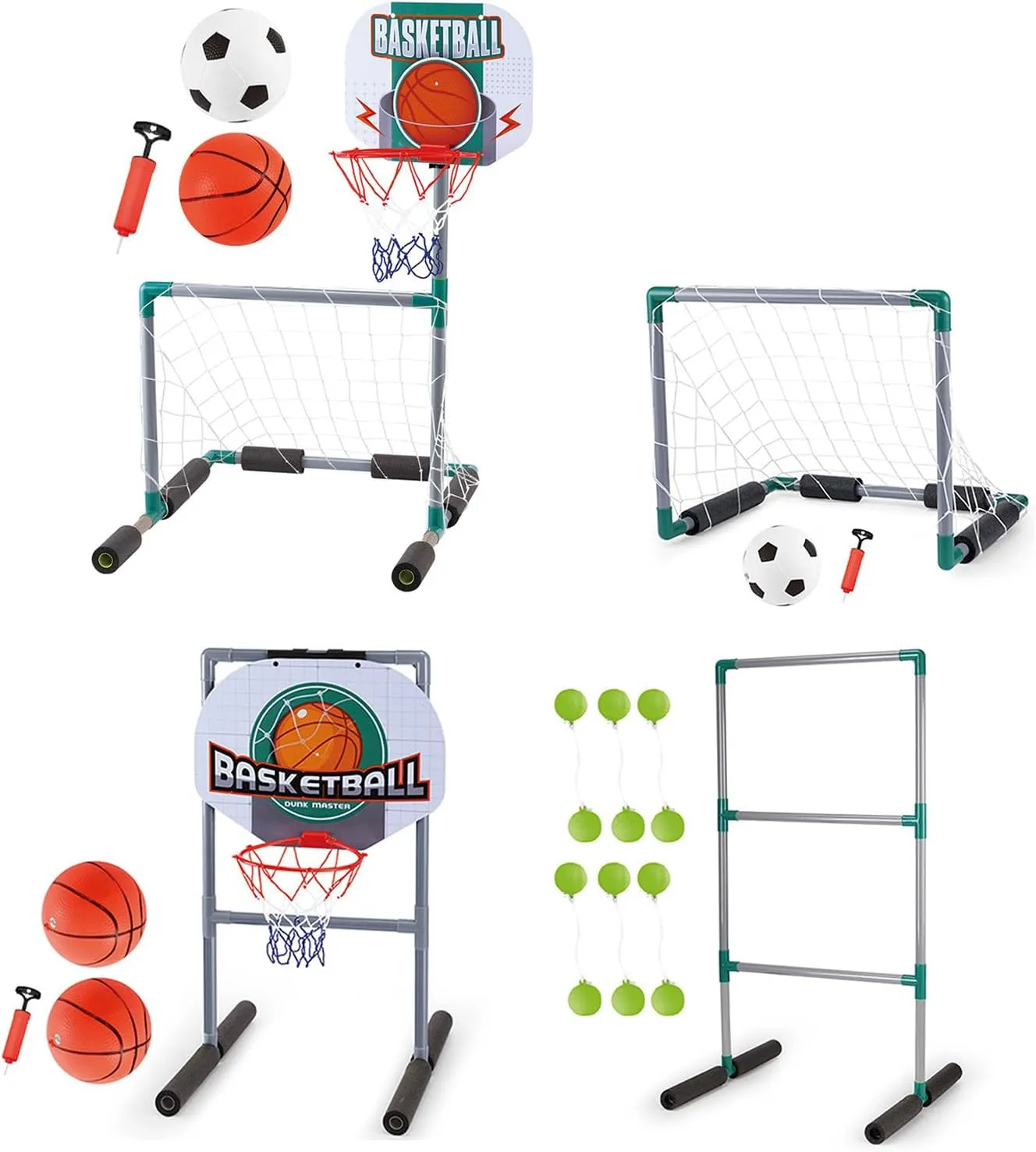 Swimming Pool Basketballs Hoop Pool Football Set Basketballs Hoop Football Net for Poolsides with and spiral simulate lately broadcast Pump Outdoor 