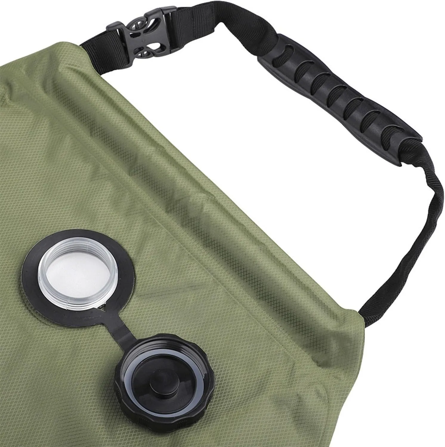 Switch, Switchable Shower Head, Suitable for Travel, Beach, Swimming, and Hiking path Portable Solar Powered Shower Bag for Outdoor Camping, Detachable Hose with 