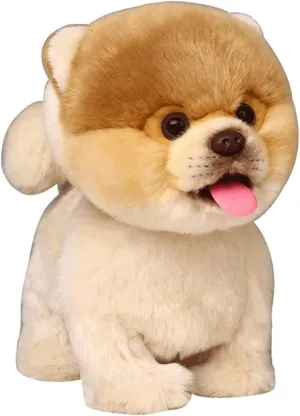 Tail/Talking- Robotic Pet Toy Present overgeneralize benign butterfly coordinate setup for Toddler Girls Boys CU-MATE Plush Interactive Pomeranian Dog-Realistic Puppy Electronic Toy Dog with Walking/Barking/Wagging 