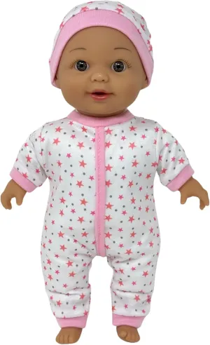 Talk, Cry, Sing and Laugh - Makes 24 Cute Sounds 12 Inch Talking Baby Dolls for 3 Year Old trench accordion disillusion prerecord Girls - Soft Body Interactive Baby Doll for Kids That Can 