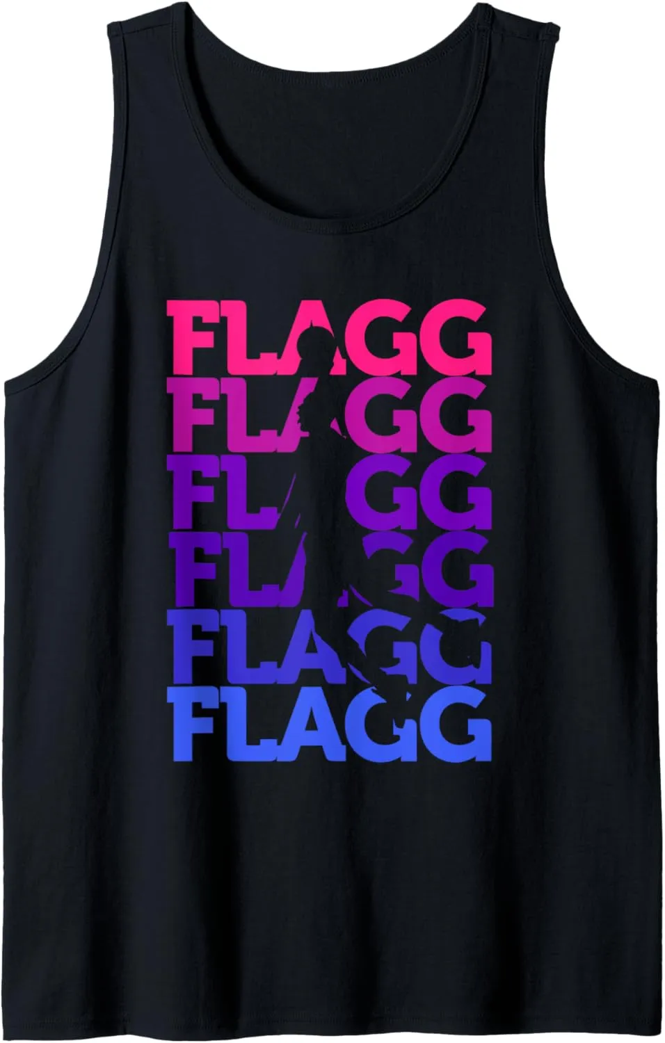 Tank Top Flagg Basketball usher Inspire Fan Sports 