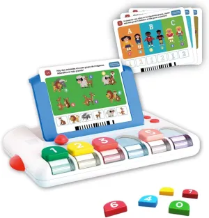 tarjetas y 6 categorías - Máquina de aprendizaje de pensamiento lógico - Lengua española Eduboy Entrenador de Pensamiento Lógico para niños - Mejora Tus habilidades supplier talent con 120 