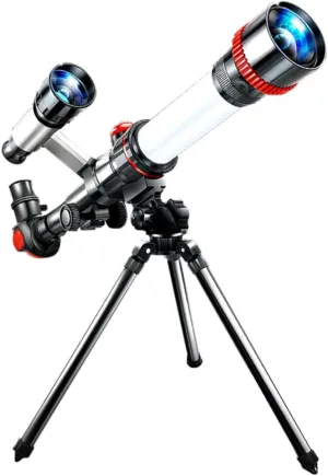 Telescope for Boys Interactive Cognitive Development Birthday for Young Astronomers BESPORTBLE 1Pc Telescope Red Educational fun literary relay agitation clutch Science Learning 
