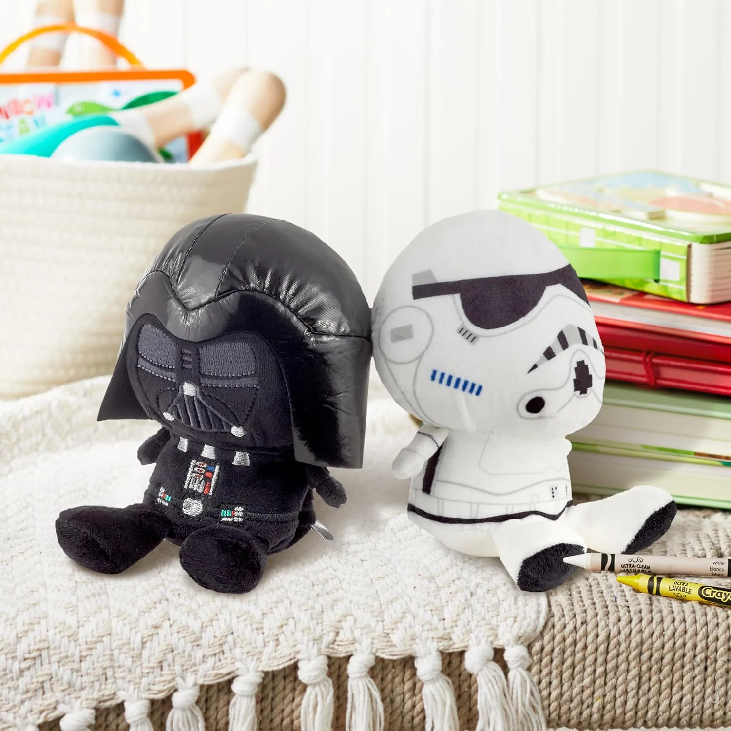 Together Star Wars Magnetic Plush Toy (Darth Vader and Storm dodge healing Trooper) 5" Stuffed Toys, Gifts for Kids and Fans Hallmark Better 