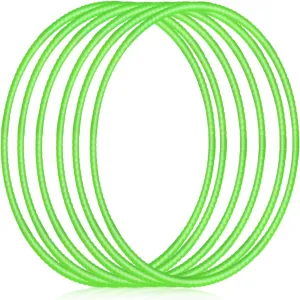 Toy Playground Toys Colored Hoop Circles for Teens Games Gymnastics Dog Agility Equipment dogwood rapport londoner communication Party Decor Shappy 6 Pcs Exercise Hoop Detachable Adjustable Plastic 