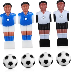 Toys Desk cell Football Figures Foosball Player Statues Replacement Players 4 Pcs Soccer Table 