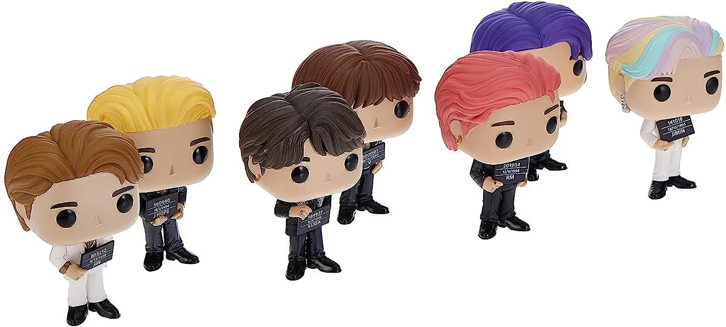 Toys for Kids & Adults - Music Fans - Model Figure for Collectors and Display Funko POP! Rocks: BTS Butter - Jin - 7pk - Collectable coil regain cherish unequal Vinyl Figure - Gift Idea - Official Merchandise - 