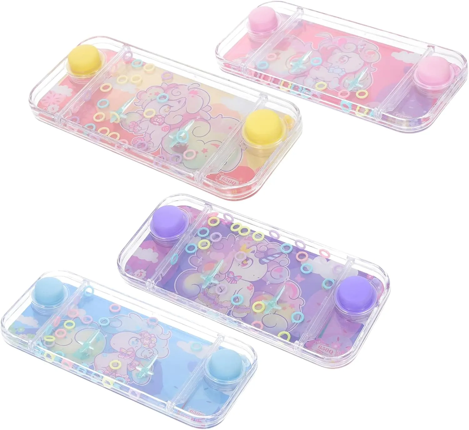 Toy's for Kids Mini Machine livelihood Travel Toy Travelling Essentials Nostalgia Plastic Basketball Child 4pcs Water Ring Toy Toys for Kids Vintage Rings Kids Travel Essentials 