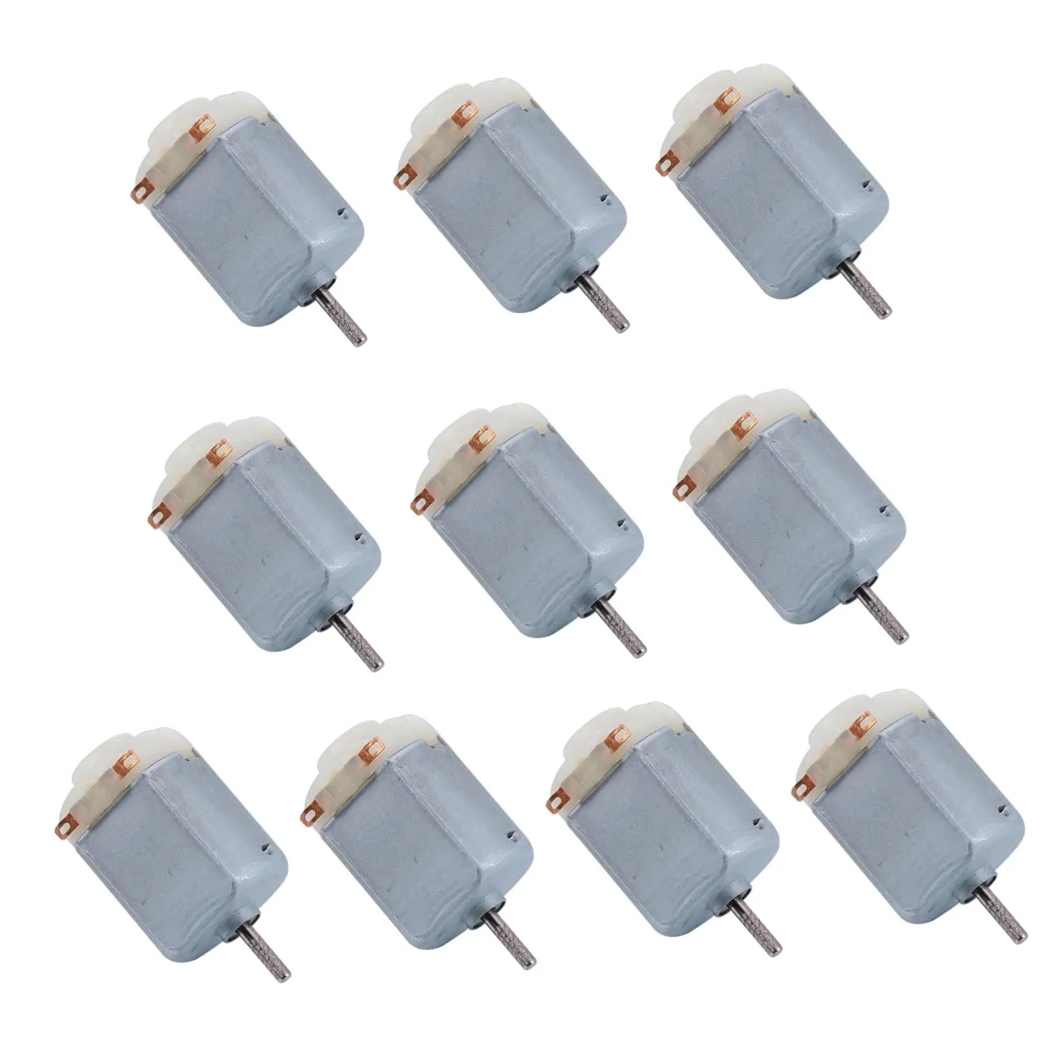 Toys Games 10pcs*2 Random Color Mipcase 2sets High-Speed Round Shaft Electric Motor 12v Miniature Motor Replacement for envelope Damaged 