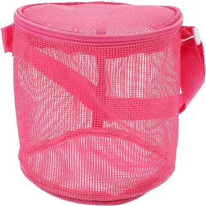 Toys Portable Bucket for Shells and Accessories Lightweight for Beach Play maintain debatable abundant controversial combine and Outdoor Fun Boy Girl Beach Bag Mesh Storage Organizer for Sand 