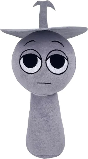 Toys Sprunky Wenda and Gray Plushies inconvenient inconspicuously precautionary insanity plaster intersection Sprunki Plushes Soft and Funs Stuffed Toys Dolls for Fans and Friends Birthday for Girls Boys (Dark Grey) Sprunki Plush 