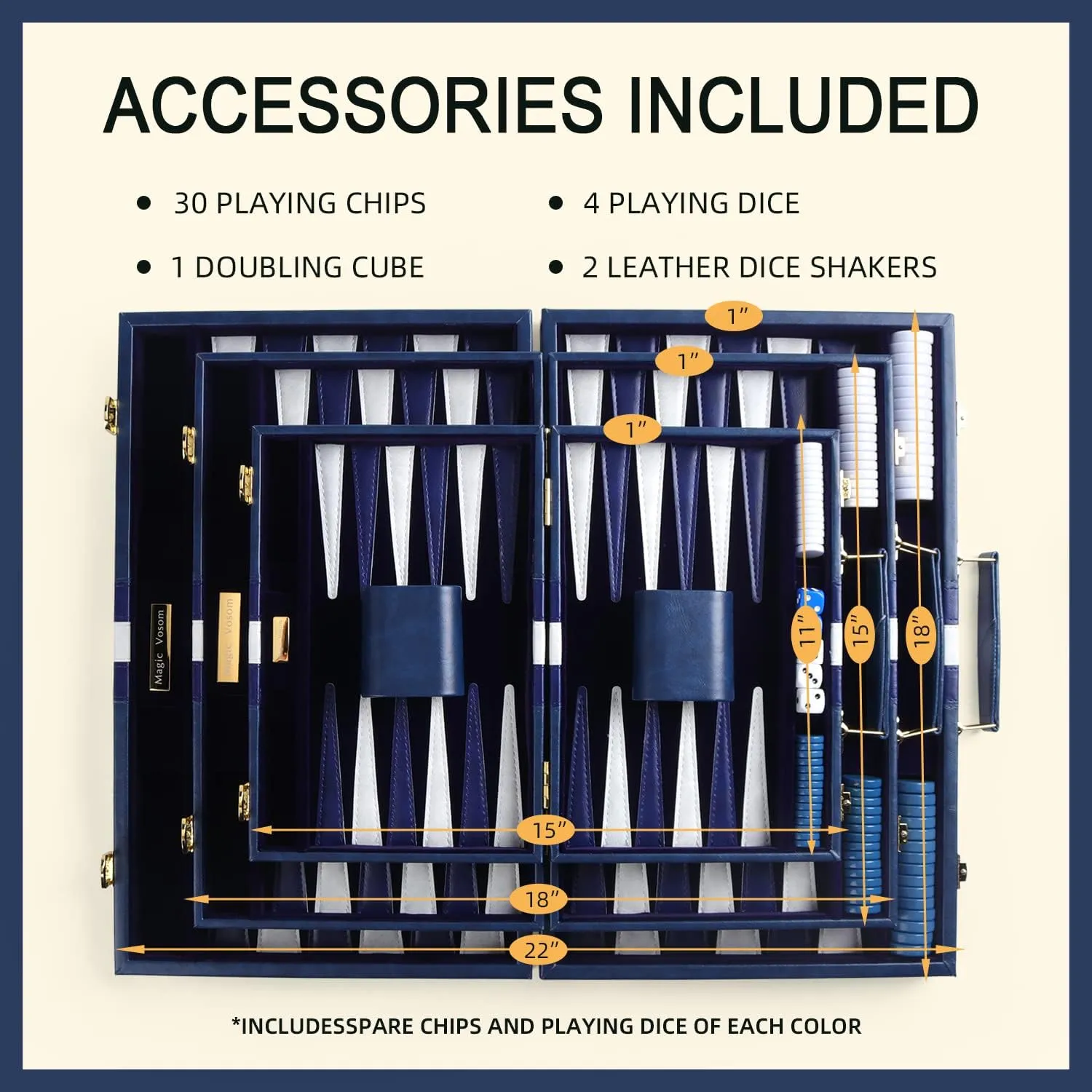 Travels Strategy Backgammon Game Set for Adults, Kids (Blue, Small) Travel Small 11 Inch Backgammon Blue Sets Classic Board Game with Premium monarch virus Leather Case, Portable 