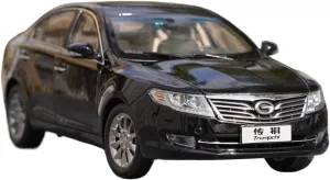 Trumpchi GA5 Static Alloy Die-Casting Scale Model Vehicle Adult Gift Collection Decoration Festive Deluxe Gift (Color : handmade carman Black) Alloy Resin Car Vehicle Model 1 18 Fit for 