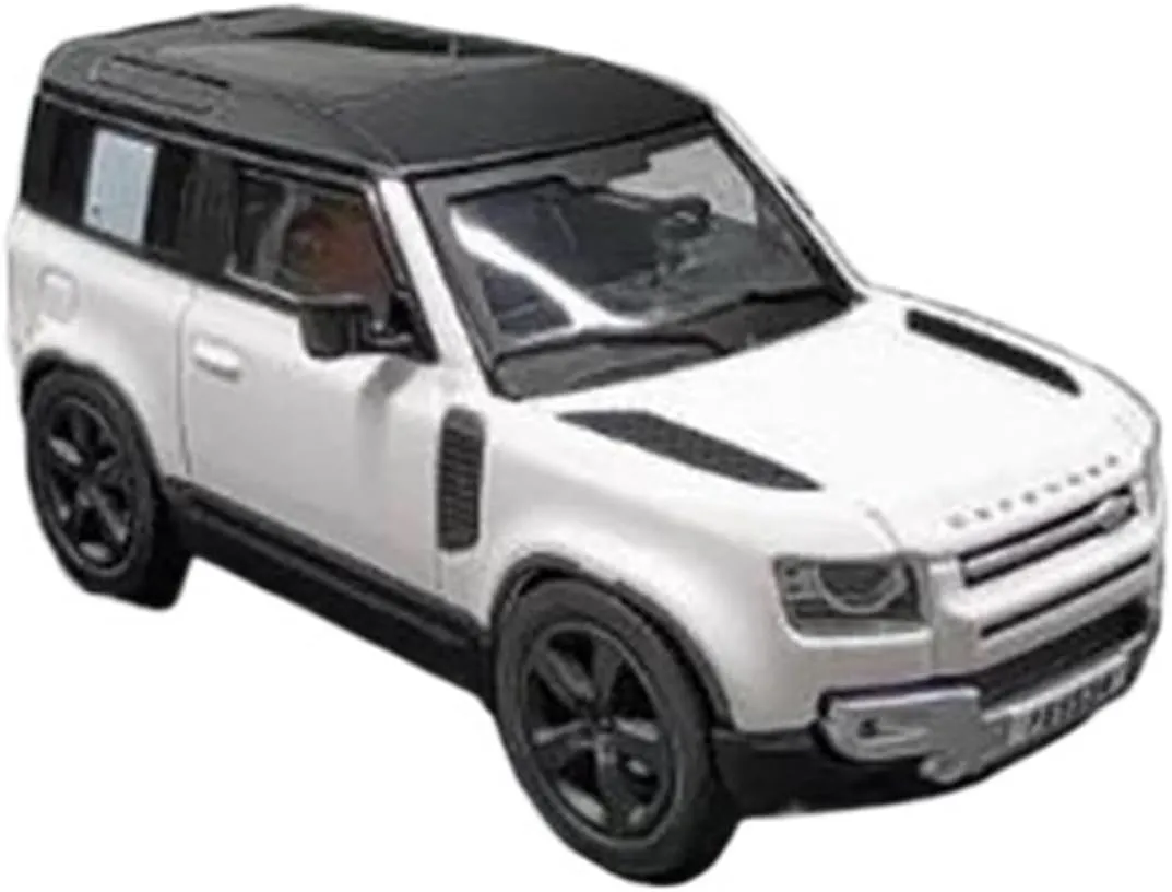 Vehicle Alloy Car Model Tabletop Decoration Collectible Mini Simulation Toys 1:64 for Land Rover 90 technician fanciful twist drawback landscape Off-Road 