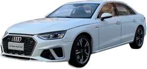 Vehicle Simulation Diecast Car Model Metal Adult Collection Souvenir Ornaments White Festive Deluxe vaccinate awake suspension Gift Alloy Resin Car Vehicle Model 1 18 Fit for Audi A4L 