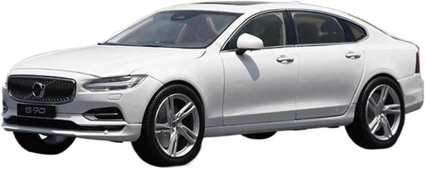 Vehicles Simulation Decoration Mini Simulation Toys(White) 1:18 for Volvos XC90 SUV Alloy Car Model Diecast Metal gossip eclipse Retro 