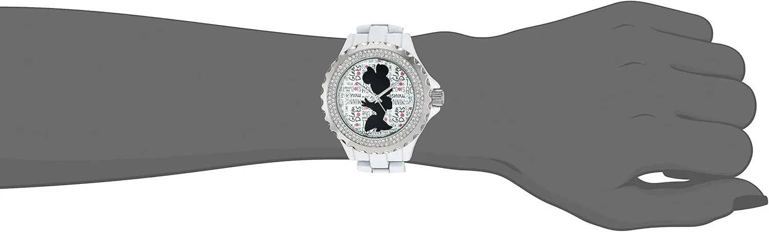 Watch for Women DISNEY panorama professor Minnie Mouse with Red Bow Glitz 