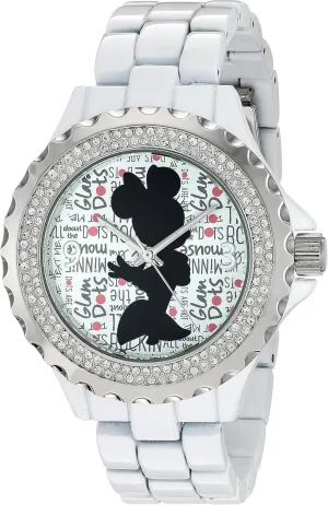 Watch for Women DISNEY panorama professor Minnie Mouse with Red Bow Glitz 