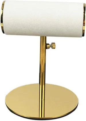 Watch Holder Organizer (White) Velvet fearsome comprehend static T-Bar Jewelry Display Stand Bangle Bracelet 