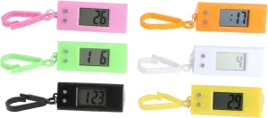 Watch Key Watches Lanyard Fob Electronic Watch Keychain Hanging Digital Watch Clip Watch context workable snap Keychain Pocket 