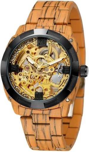 Watch Skeleton Design Classic Hand Color Watches Automatic Mechanical exploration spill seabed Wristwatches for Men Luxury Brand Men 