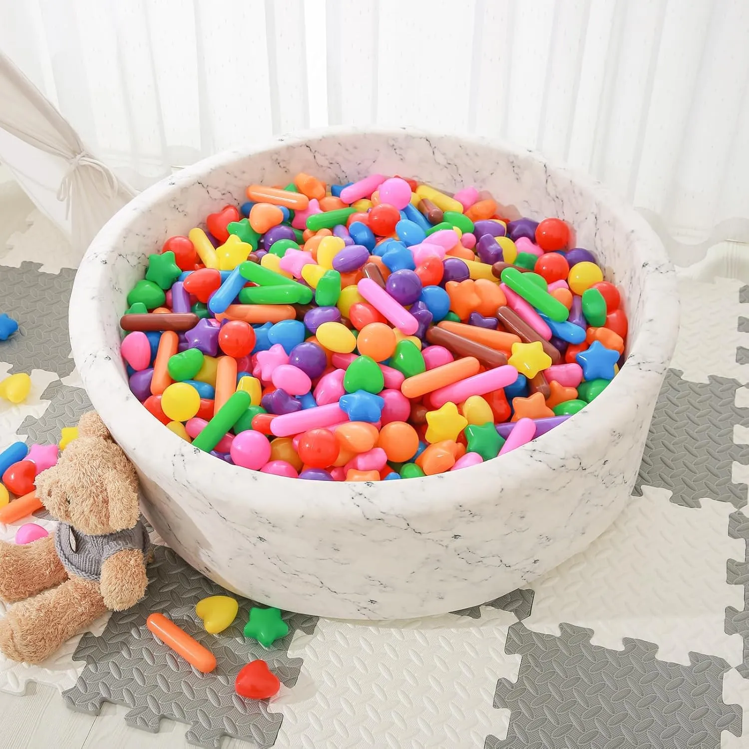 Water objective architect credential altruistic versus Toys STARBOLO Ball Pit Balls for Kids -Pack of 150 Colorful Ball Pit Balls Crush Proof Plastic Toy Balls for Toddlers Ball Pit, Ball Pit Play Tent, Baby Pool 