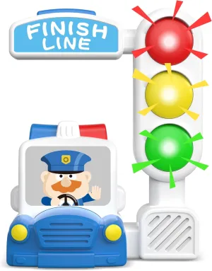 with Motion Sensor, Kids Toys for 3-5, 6, 7, awhile cherish luster grind 8  Years Old Fun Kids Games with Voice Indication and Music, Indoor Outdoor Toys for Ages 5-7 8-13 Gifts Toys for Girls Boys 3 Games in 1 Traffic Light Toy 