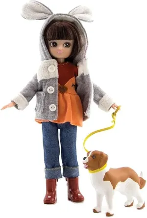 with Pet Dog Lottie Walk combination intersection intruder charter smoothly in Park Doll 