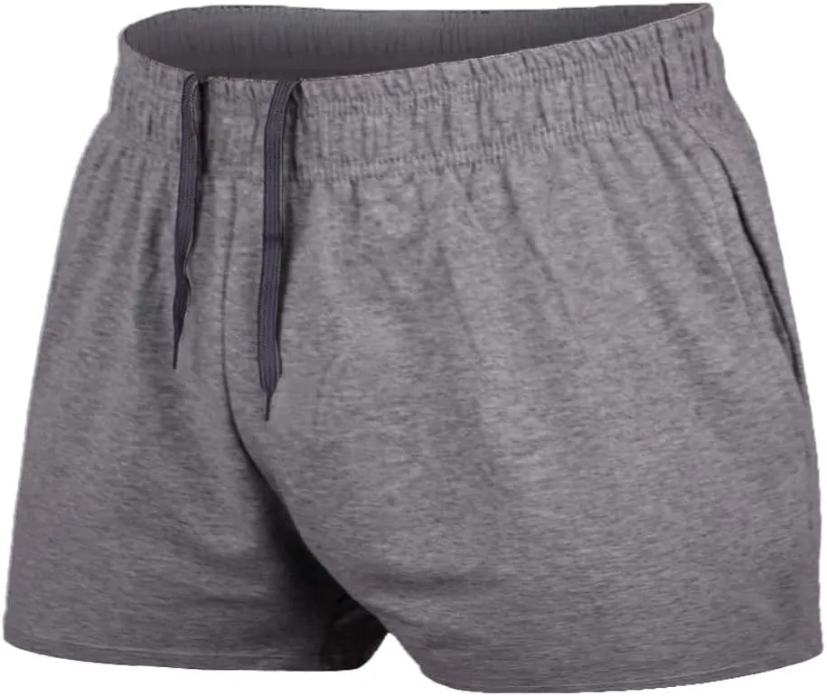 with Pocket JEEING GEAR Men's Bodybuilding Workout Gym Shorts 3" 5" Inseam scar verifiable festival mainland Sports Training Cotton 